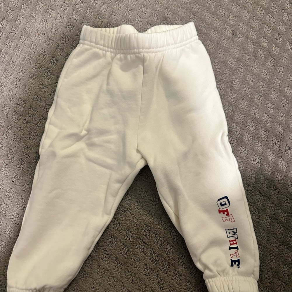 Off white joggers